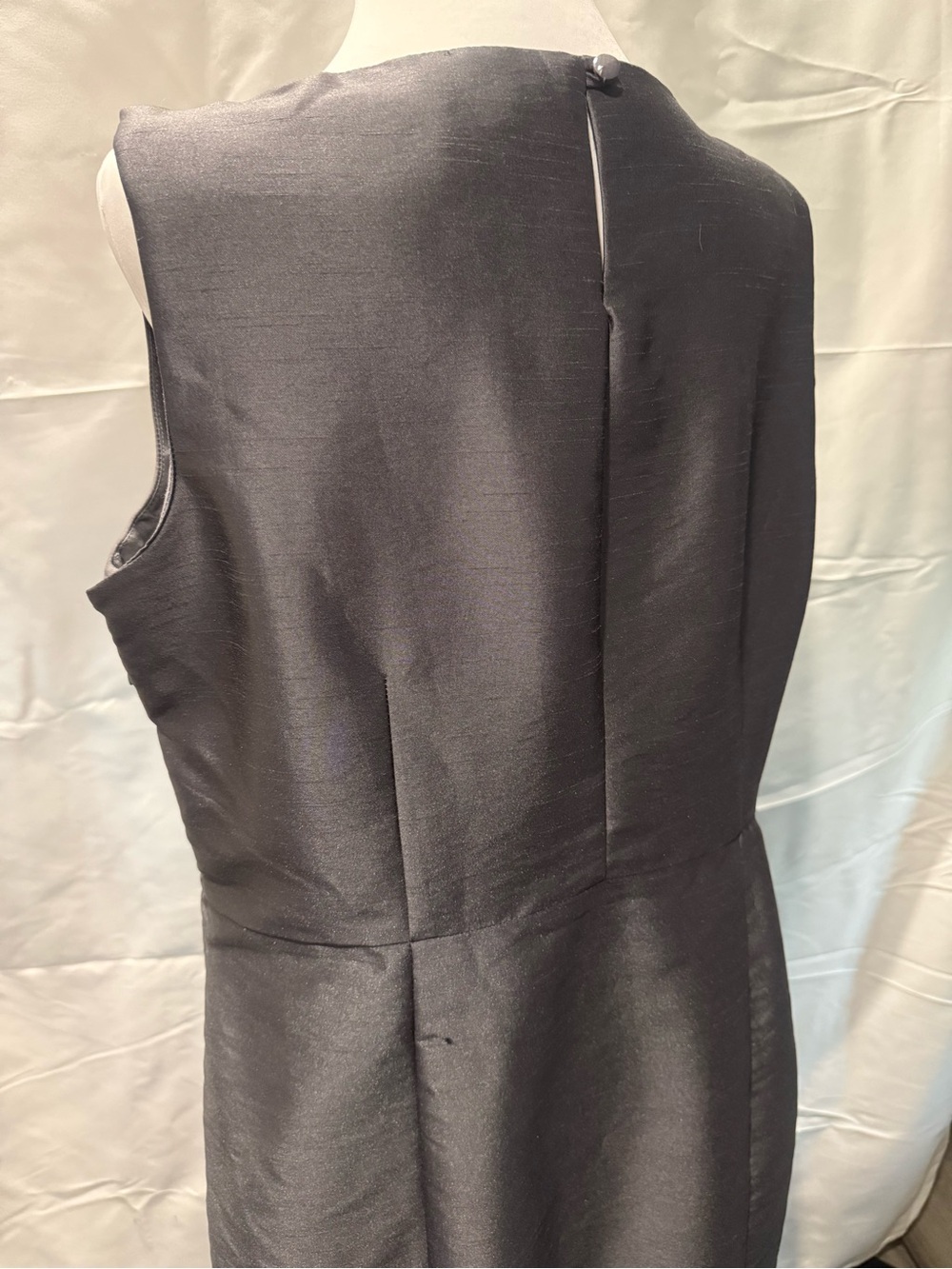 George Charcoal Gray Sleeveless Midi Dress - Picture 7 of 8